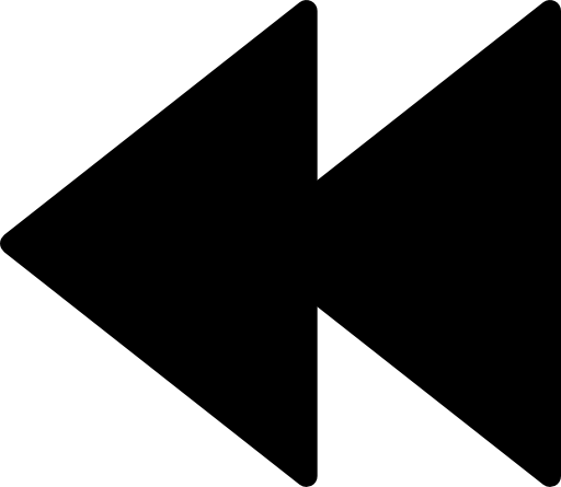 Rewind symbol in a player