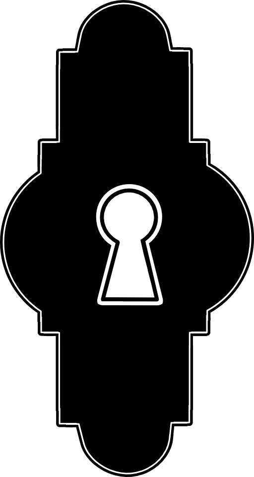 Huge keyhole with design variant