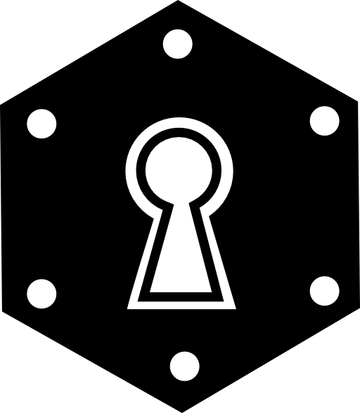 Hexagon shaped keyhole variant