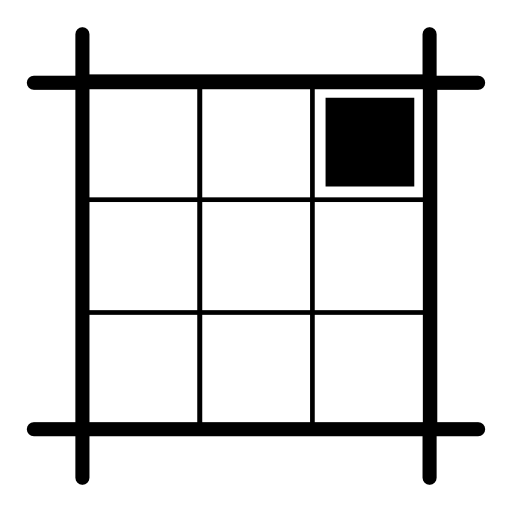 Northeast, symbology layout, squares grid