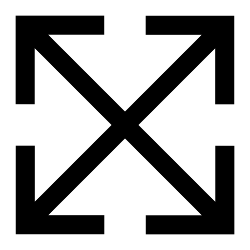 Arrows square, IOS 7 interface symbol