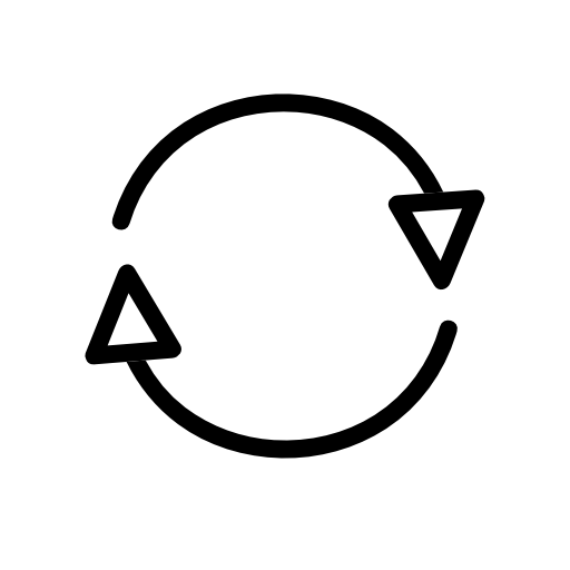 Arrows in circle
