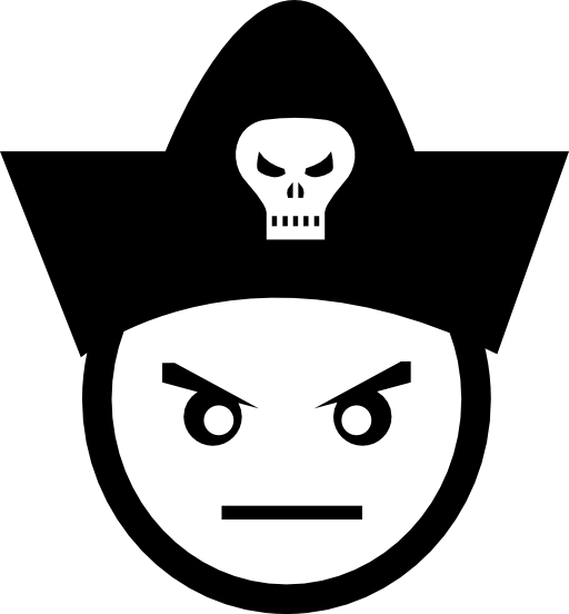 Bad pirate face