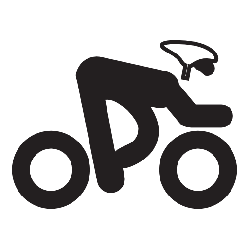 Cycling, sports, IOS 7 interface symbol
