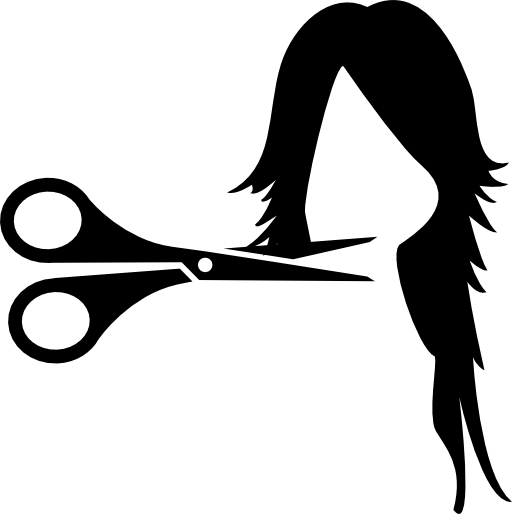 Woman hair cut