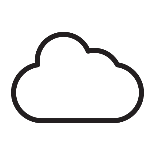 Cloud shape, IOS 7 interface symbol