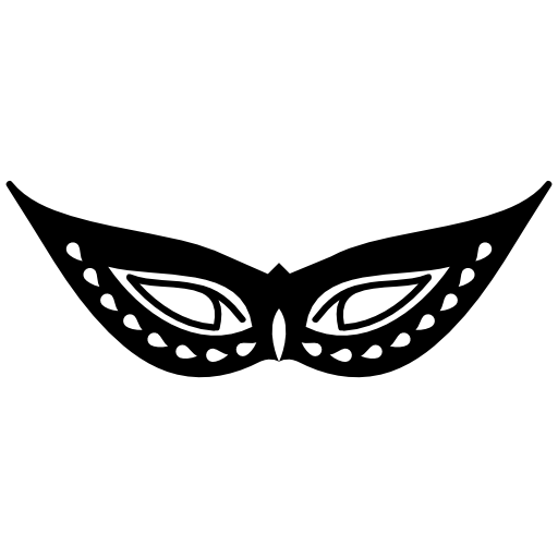 Stylized carnival mask