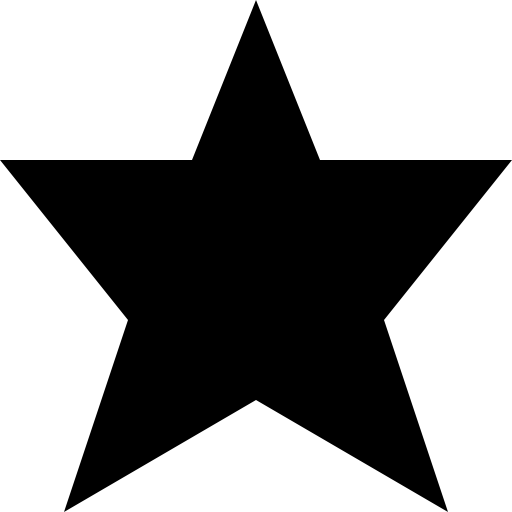 Star black shape