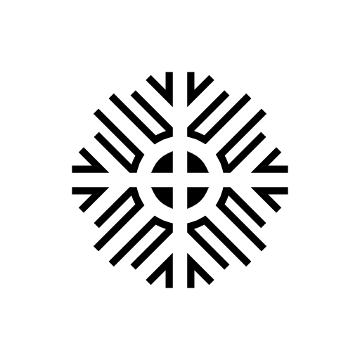 Snowflake circular complex design