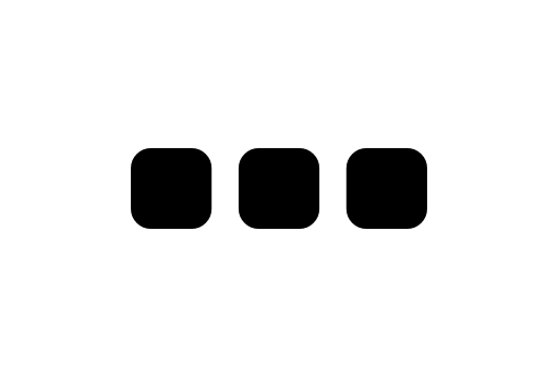 Three small square shapes