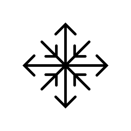 Xmas snowflake design shape