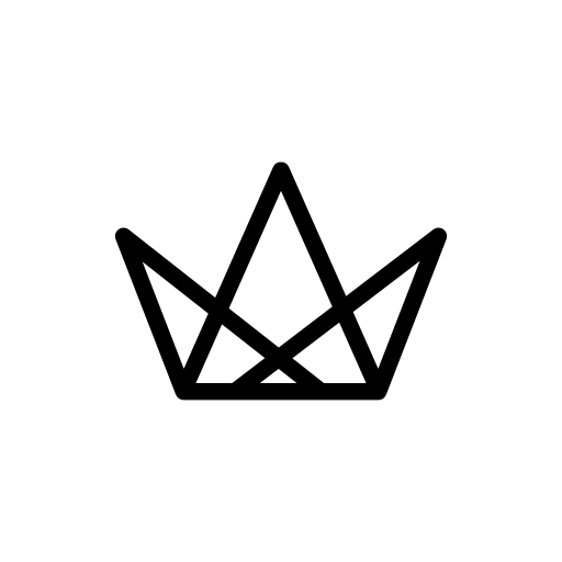 Royal crown of three triangles