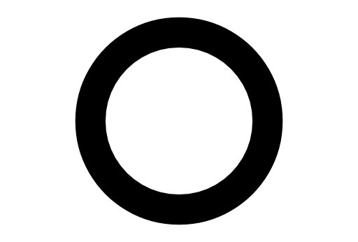 Circle shape outline