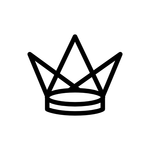 Royal spiky crown