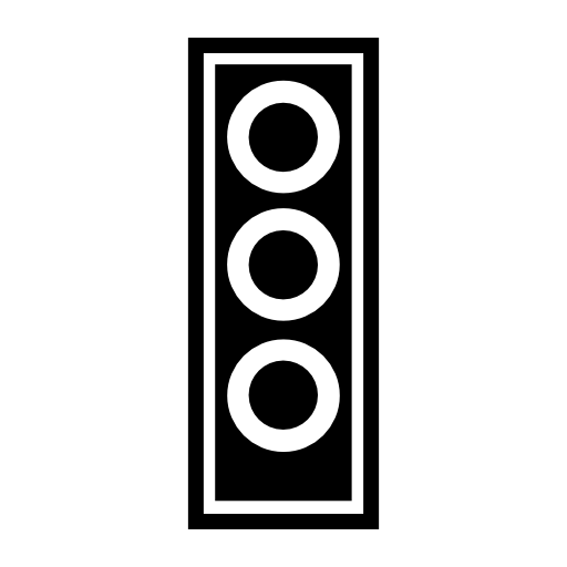 Traffic light silhouette variant