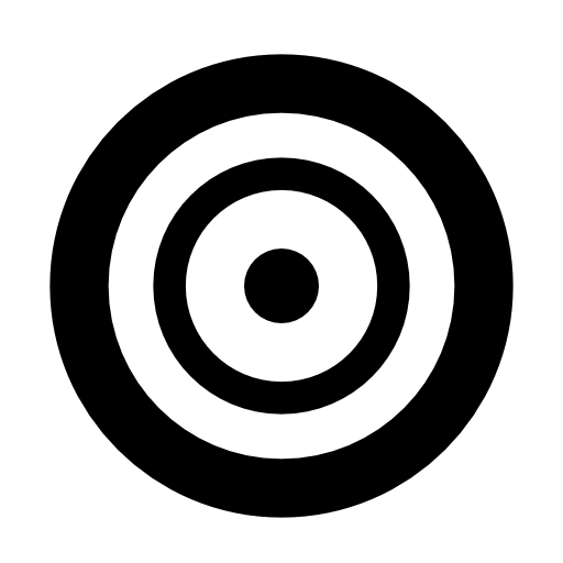 Target concentric circles