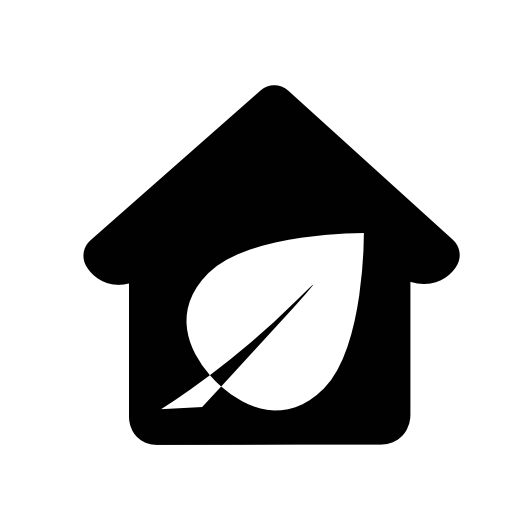 Eco home symbol