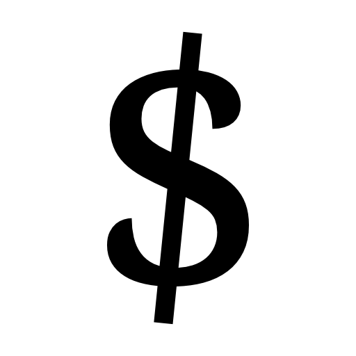 Dollar currency symbol variant