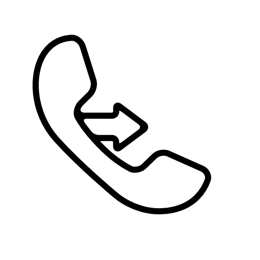 Calling by phone symbol