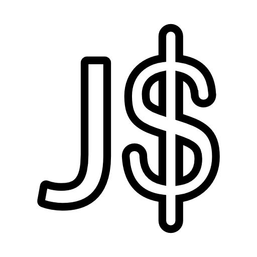 Jamaica dollar currency symbol