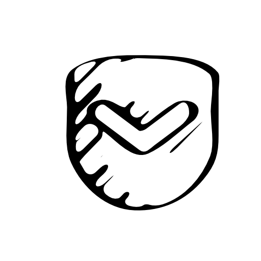 Pocket sketched social symbol