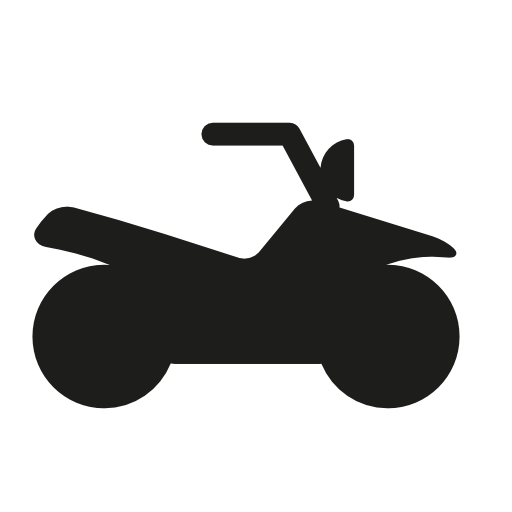 Motorcycle sportive silhouette