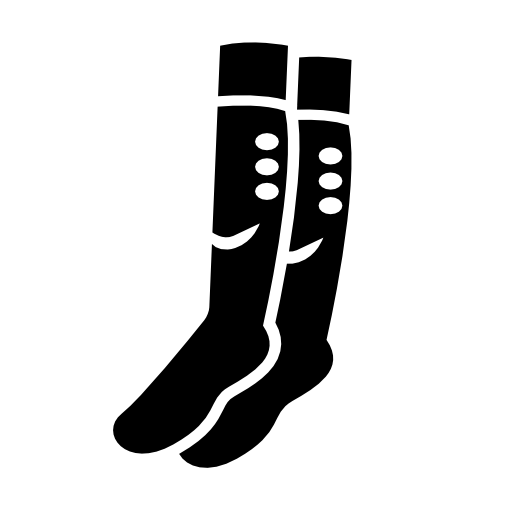 Football player long socks