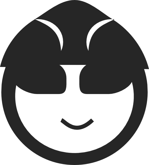Helmeted cyclist head with smiling face