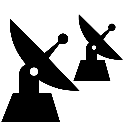 Parabolic antennas couple in perspective