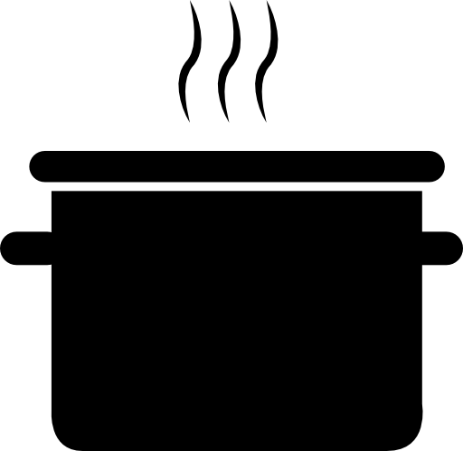 Cooking in a pot