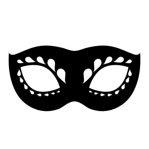 Carnival mask to frame eyes