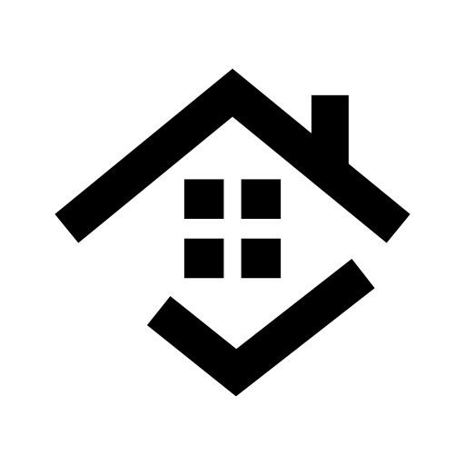 House with check mark