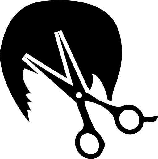 Short hair and scissors