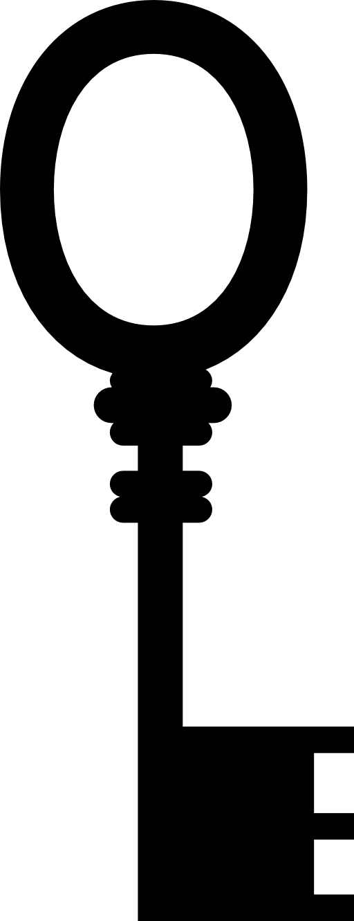 Oval key shape