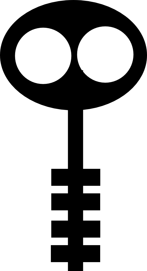 Oval key variant