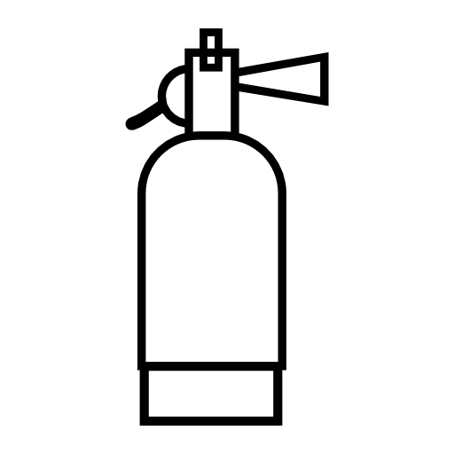 Extinguisher, IOS 7 symbol
