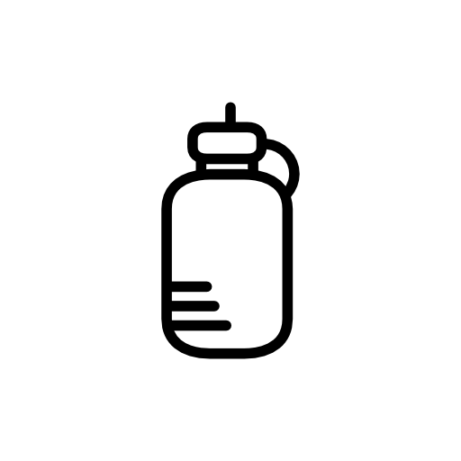 Drinking bottle with cap variant