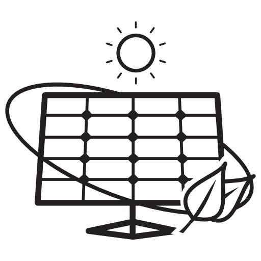 Ecological solar panel tool