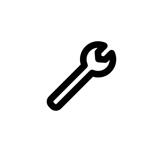Small wrench outline