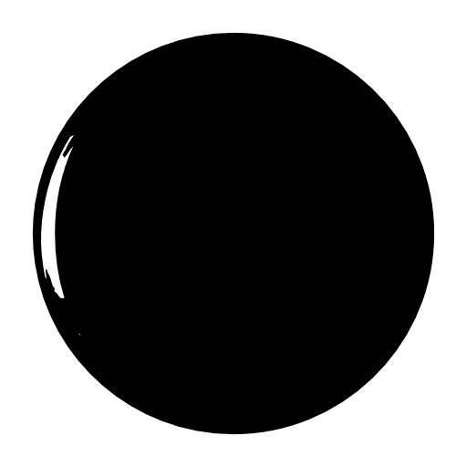 New moon phase symbol