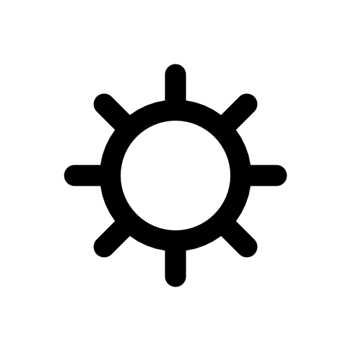 Sun weather symbol