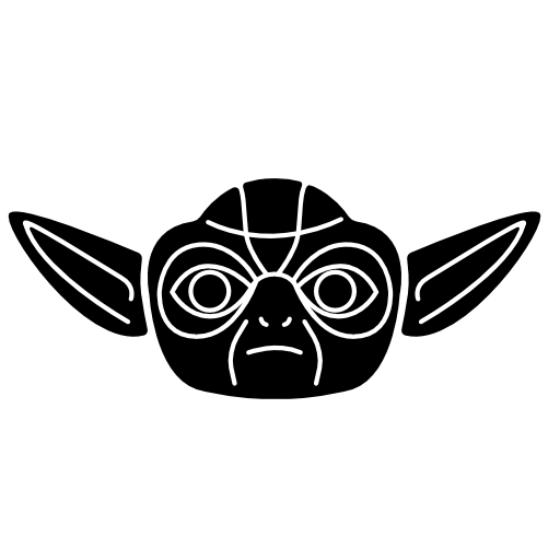 Yoda starwars character head