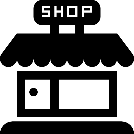 Shop store frontal building