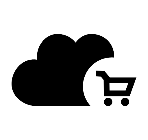 Buy by cloud symbol