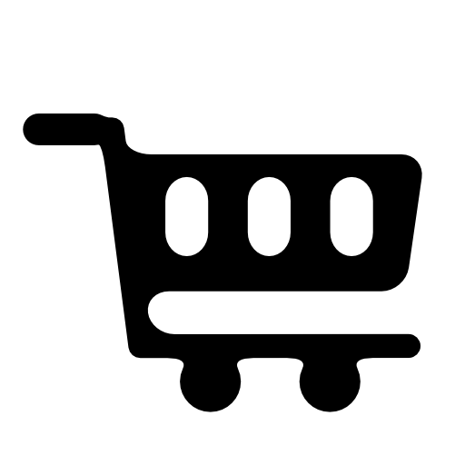 Supermarket shopping cart metal