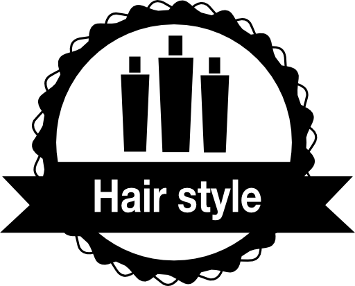 Hair style badge