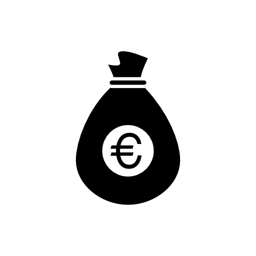 Euros money bag