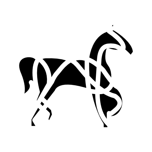 Horse artistic variant