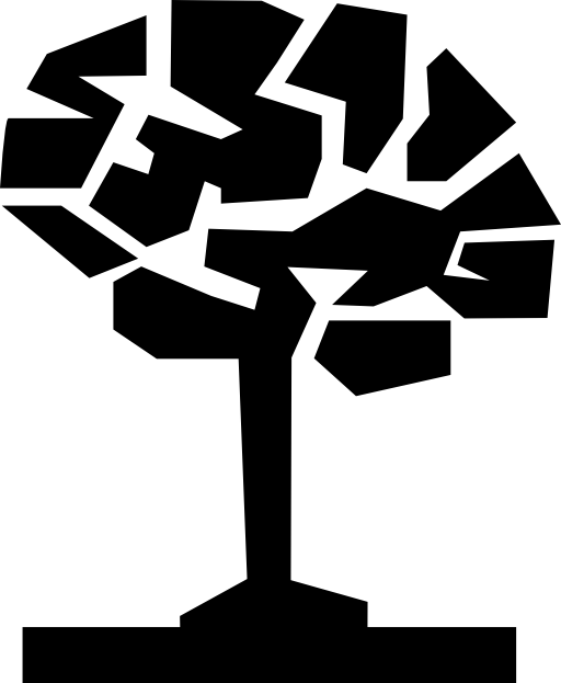 Tree brain conceptual symbol