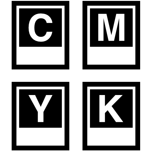 CMYK Letters stationery